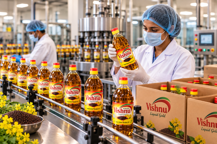 Vishnu Liquid Gold Packaging