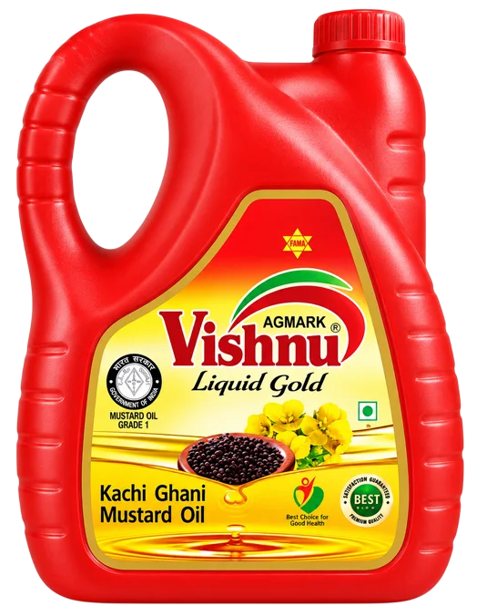 Kachi Ghani Mustard Oil Jar Pack