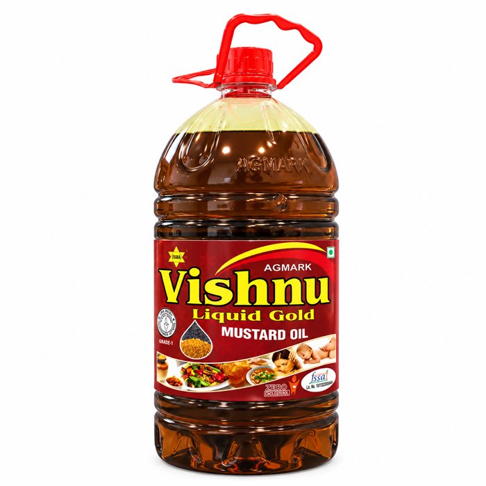 Vishnu Liquid Gold Mustard Oil 5 ltr